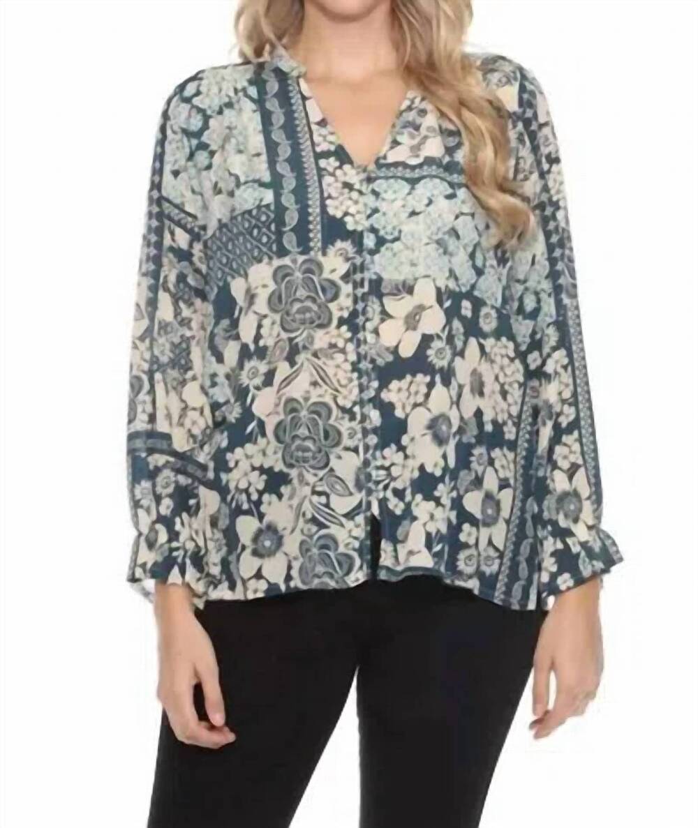 NEW JOHNNY WAS joasie blouse in biyalla